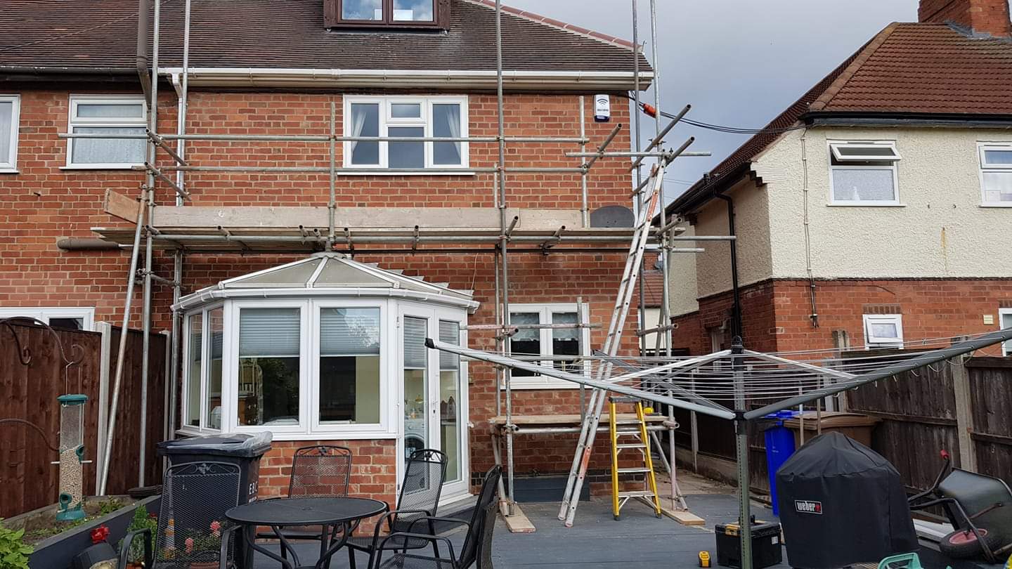 Repointing work