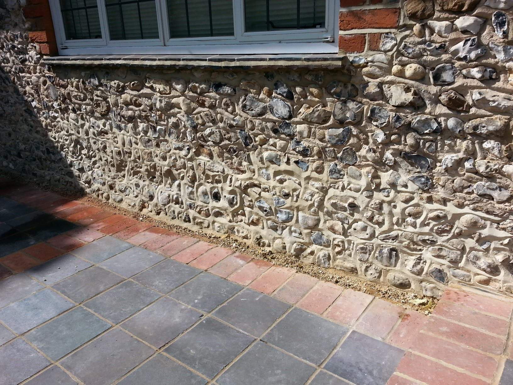 Repointing work